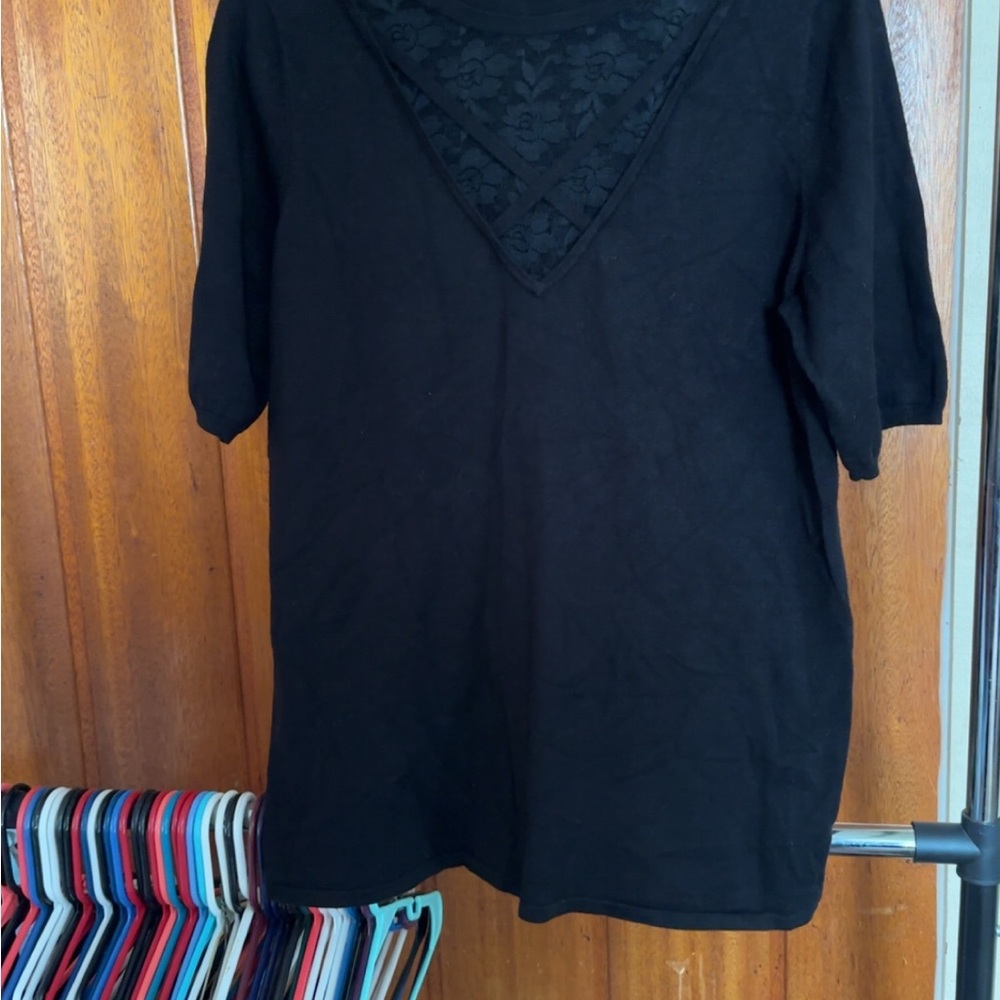 Torrid lace front black top